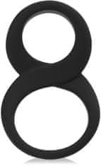 XSARA Velmi velký dvojitý kroužek na penis a varlata erekční ring - 55631769