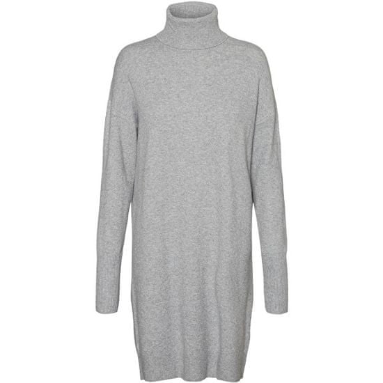 Vero Moda Dámske šaty VMBRILLIANT 10199744 Light Grey Melange