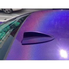 CWFoo chrómovaná lazúrová fialová wrap auto fólia na karosériu 152x500cm