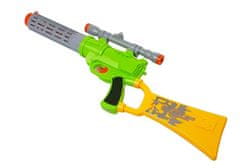 Lean-toys Penová puška so štítom zelená