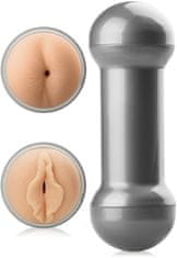 XSARA Dvoustranný masturbátor pro muže - sexy anál a vagína - 79703190