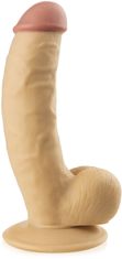 XSARA Přirozené dildo penis ultra jemný materiál - 70847152