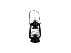ISO  20683 Petrolejová lampa 24 cm, čierna