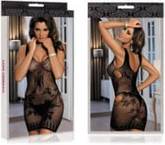XSARA Odvážné erotické šaty s otvory sexy dámské prádlo – 79771580