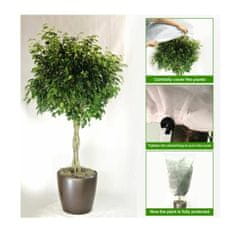 Merco Plant Cover 180x160 ochranný vak na rastliny, biela