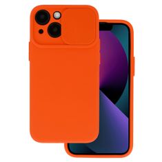 TopQ  Camshield Soft pre Iphone 14 Plus Orange