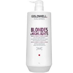 GOLDWELL Dualsenses Blondes HighLights kondicionér na odfarbené blond vlasy, redukujúci žlté odlesky 1000 ml