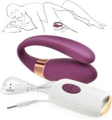 XSARA Intenzivní masažér pro páry, stimulační vibrační vajíčko pro ni i pro něho - 72384554