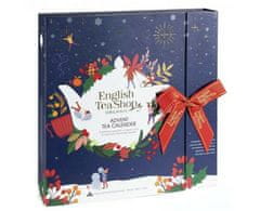 English Tea Shop Adventný kalendár kniha Vianočné noc BIO 25 pyramidek