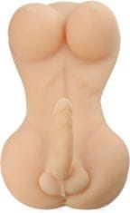XSARA Trup 1:1 shemale žena s penisem dildo s páteří masturbátor cyberskin - 77339249