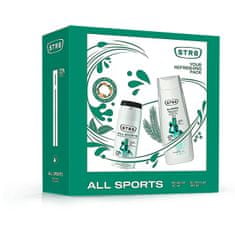 STR8 All Sport - deodorant ve spreji 150 ml + sprchový gel 400 ml