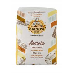 Caputo Talianska pšeničná múka Semola Rimacinata [ideálna na cestoviny a chlieb] "Semola di Grano Duro | Rimacinata" 5kg 