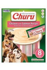 churu Chúru Dog Chicken with Salmon 8x20g