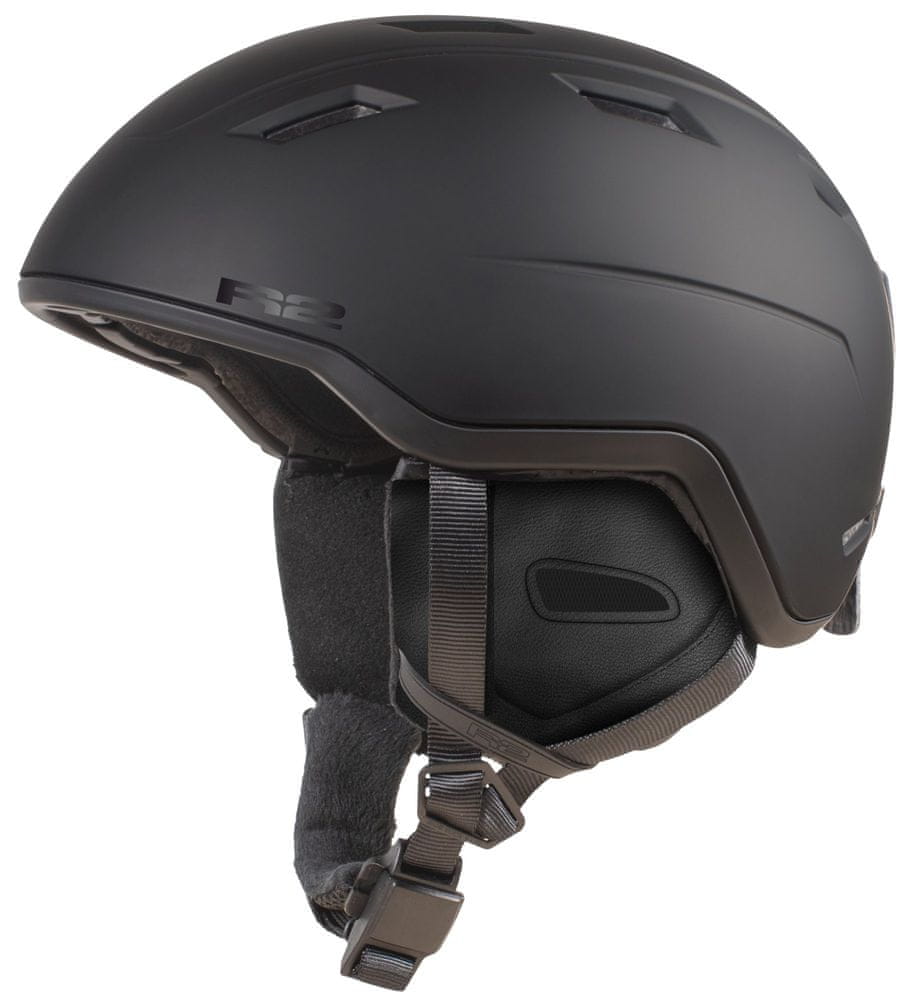 R2 lyžiarska helma Irbis čierna L-XL - zánovné