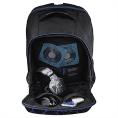 uRage notebookový ruksak Cyberbag Illuminated, 17,3" (44 cm), čierny