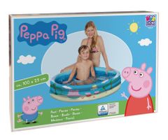 Happy People Peppa Pig 3 bazén, 100x23cm