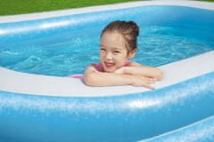 Bestway Modrý nafukovací bazén 262 x 175 x 51 cm 54006