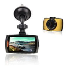 AUR Prenosná HD kamera do auta so senzorom pohybu, nočným videním a širokým uhlom snímania