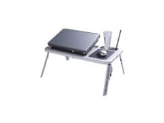 commshop Multifunkčný stolík pod notebook s chladiacou podložkou