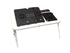commshop Multifunkčný stolík pod notebook s chladiacou podložkou