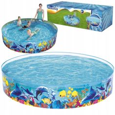 Luxma Bestway rozširujúci bazén pre deti 244x46cm 55031