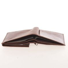 Delami Pánska kožená peňaženka Diego, hnedá