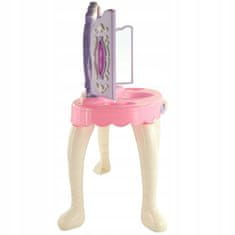 Luxma Toaletný stolík pre dievča s prútikovým mp3 sušičom09