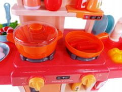 Luxma Detská kuchynka chladnička vodovodný kohútik parný 168