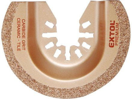 Extol Premium Segmentový kotúč (8803862) na keramiku a porobetón 64mm, volfrám, tvrdokov