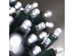 AUR Vonkajšia LED vianočná reťaz - studená biela, 30m, 300 LED