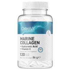 OstroVit OstroVit Morský kolagén s kyselinou hyalurónovou a vitamínom C 120 kapsúl