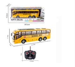 Luxma Veľký turistický autobus na diaľkové ovládanie qh866-1
