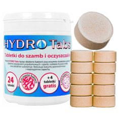 BIOIRES Biologické tablety do septikov a čističiek odpadových vôd HYDRO TABS 5g (24 + 4)
