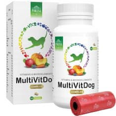 Pokusa Vitamíny, doplnky pre psov a mačky GreenLine MultiVitDog 120 tabliet + sáčky na výkaly