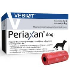 VEBIOT Vitamíny, doplnky pre psov Periaxan dog 5 vrecúšok tyčinky + vrecúška na výkaly