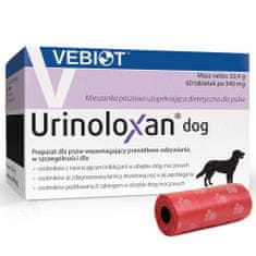 VEBIOT Vitamíny, doplnky pre psov Urinoloxan pes 60 tabliet + sáčky na výkaly