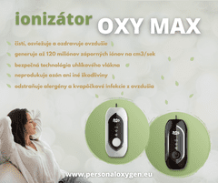 OXY MAX Ionizátor na krk, biely