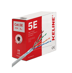 Keline Kábel Cat 5E, FTP, Eca, 305 m v krabici