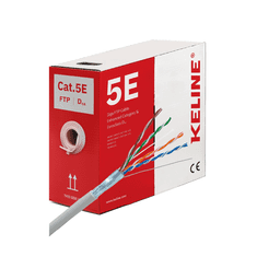 Keline Kábel Cat 5E, FTP, LSOH, Dca - s2, d1, a1, 305 m v krabici