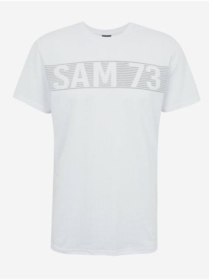 SAM73 Biele pánske tričko SAM 73 Barry