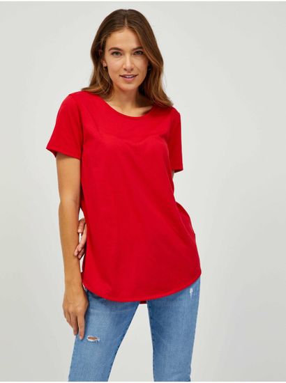 SAM73 Basic tričká pre ženy SAM 73 - červená