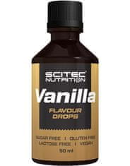 Scitec Nutrition Flavour Drops 50 ml, vanilka