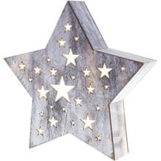 Retlux Vianočné osvetlenie RXL 348 hvězda perf. střední WW