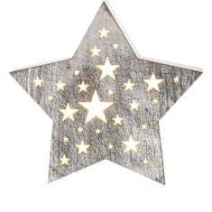 Retlux Vianočné osvetlenie RXL 347 hvězda perf. malá WW