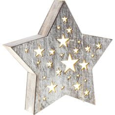 Retlux Vianočné osvetlenie RXL 347 hvězda perf. malá WW