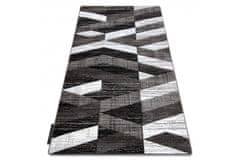 Dywany Lusczów Kusový koberec ALTER Bax pruhy sivý, velikost 80x150
