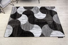 Dywany Lusczów Kusový koberec ALTER Geo mušľa sivý, velikost 160x220