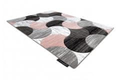 Dywany Lusczów Kusový koberec ALTER Geo mušle ružový, velikost 180x270