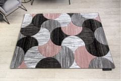 Dywany Lusczów Kusový koberec ALTER Geo mušle ružový, velikost 180x270