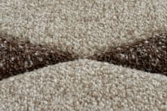 Dywany Lusczów Kusový koberec FEEL DIAMANT béžový, velikost 140x190